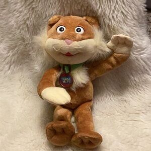 1994 The Puzzle Place Sizzle  the Cat plush
